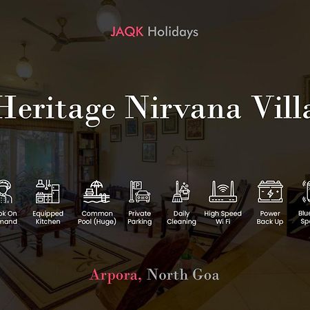קלנגוטה Heritage Nirvana Villa - 4Bhk, Goa מראה חיצוני תמונה